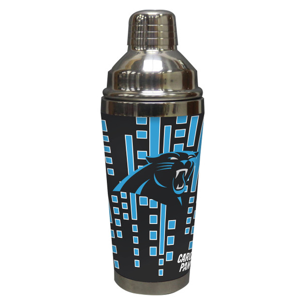Carolina Panthers Stainless Steel Cocktail Shaker