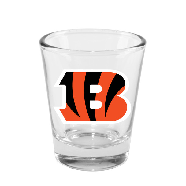 Cincinnati Bengals 2oz Clear Collector Glass