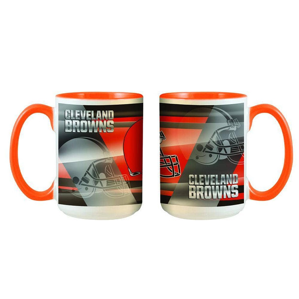 Cleveland Browns 15oz Inner Color Shadow Mug