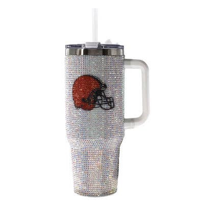 Cleveland Browns 40oz Bling Tumbler