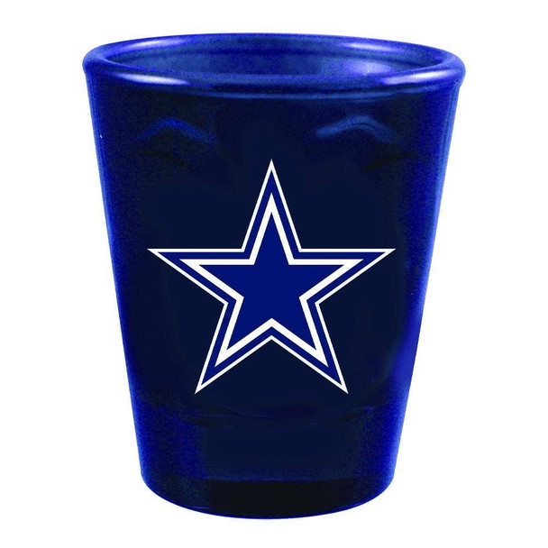 Dallas Cowboys Swirl Clear Collect Glass