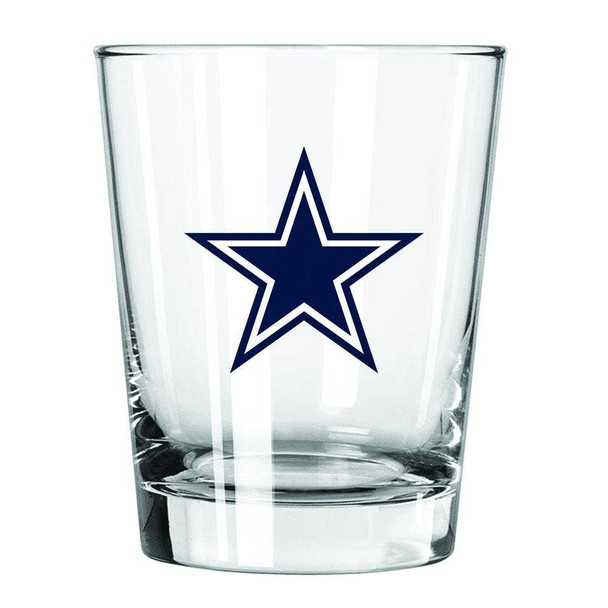 Dallas Cowboys 15oz Old Fashioned w/Color Logo