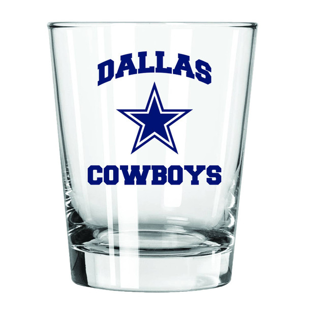 Dallas Cowboys 15oz Old Fashioned w/Arches Logo