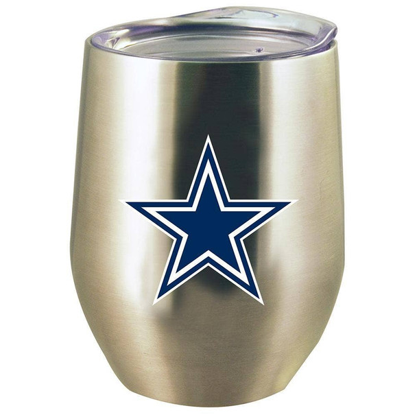 Dallas Cowboys 12oz Stainless Stemless Tumbler