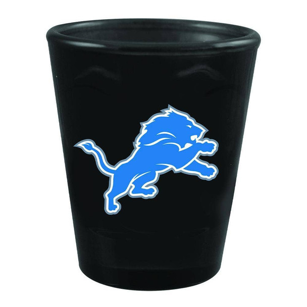 Detroit Lions Swirl Clear Collect Glass