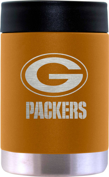 Green Bay Packers 12oz Canyon Can Holder Etched Logo