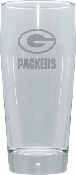 Green Bay Packers 16oz Pub Pilsner w/Etched Logo