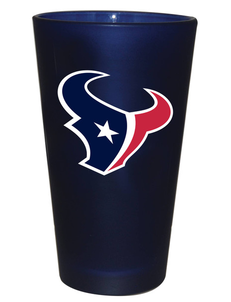 Houston Texans 16oz Color Frosted Pint Color Logo