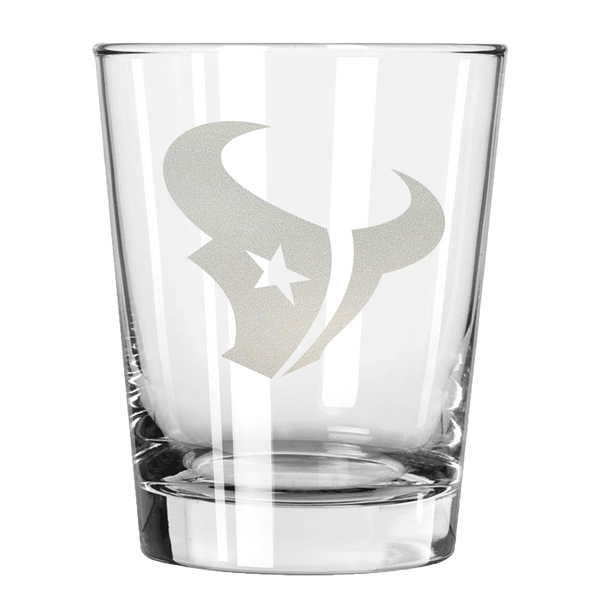 Houston Texans 15oz Old Fashioned w/Etched Logo