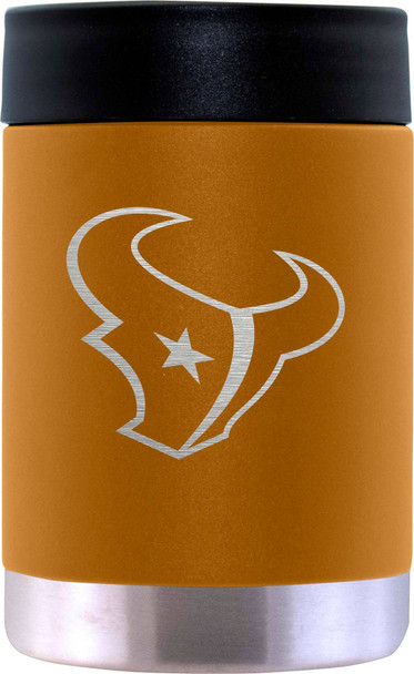 Houston Texans 12oz Canyon Can Holder Etched Logo