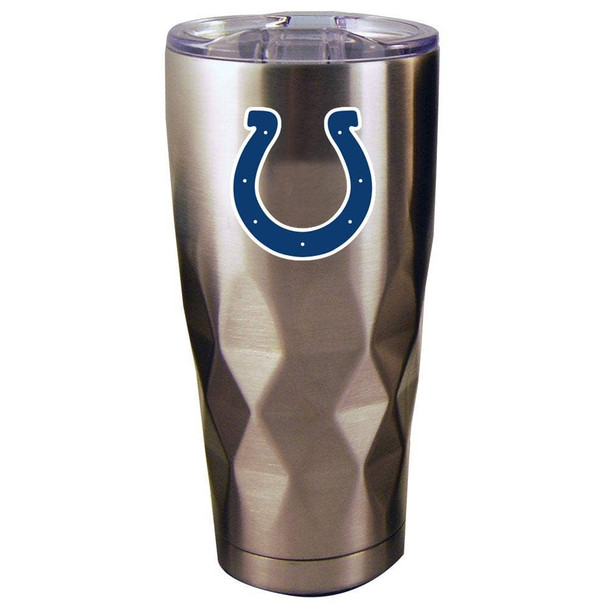 Indianapolis Colts 22oz Stainless Steel Diamond Tumbler