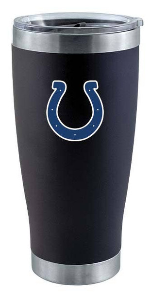 Indianapolis Colts 20oz Black Tumbler w/Color Logo