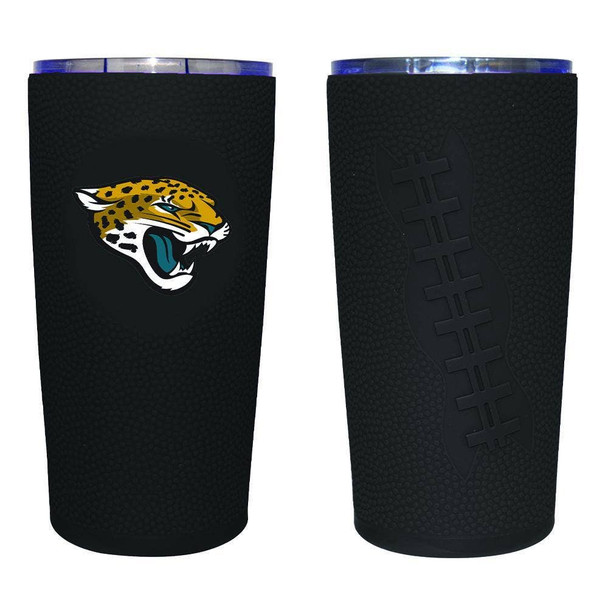 Jacksonville Jaguars 20oz Tumbler w/Silicone Wrap