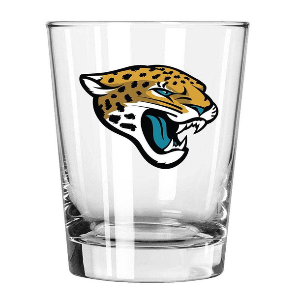 Jacksonville Jaguars 15oz Old Fashioned w/Color Logo