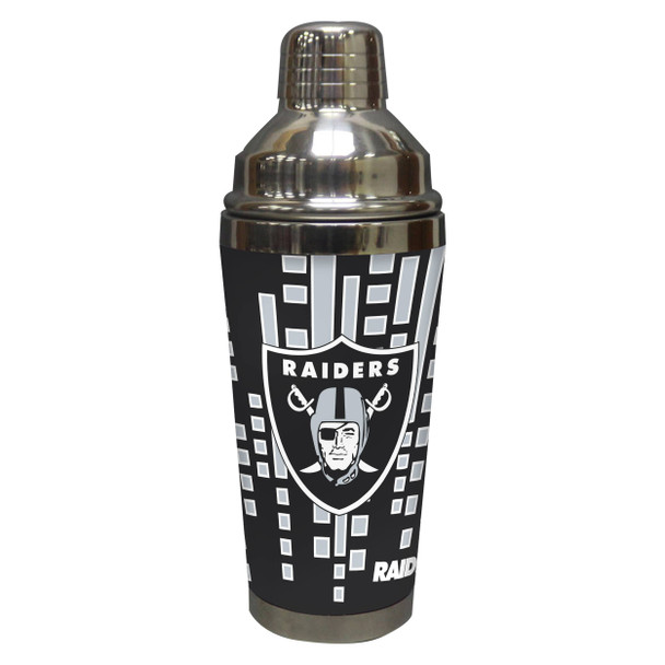 Las Vegas Raiders Stainless Steel Cocktail Shaker