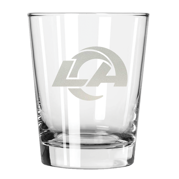 Los Angeles Rams 15oz Old Fashioned w/Etched Logo