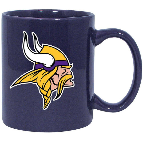 Minnesota Vikings 11oz Colored Ceramic Mug