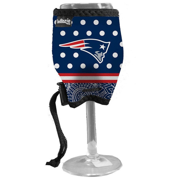 New England Patriots Wine Glass Woozie