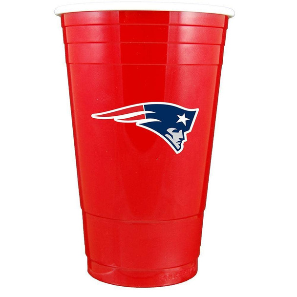 New England Patriots Red Plastic Cup