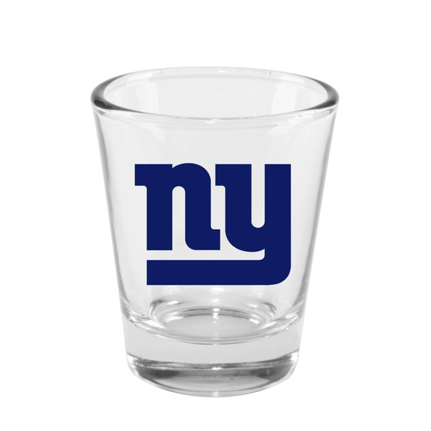 New York Giants 2oz Clear Collector Glass