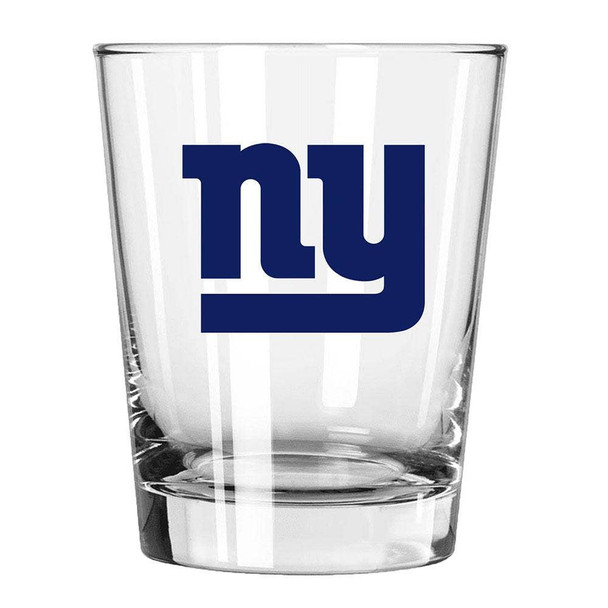 New York Giants 15oz Old Fashioned w/Color Logo