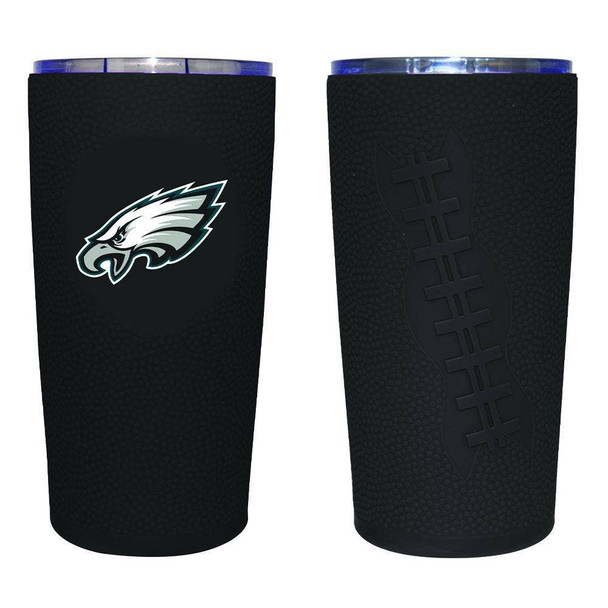 Philadelphia Eagles 20oz Tumbler w/Silicone Wrap