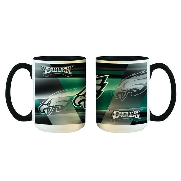 Philadelphia Eagles 15oz Inner Color Shadow Mug