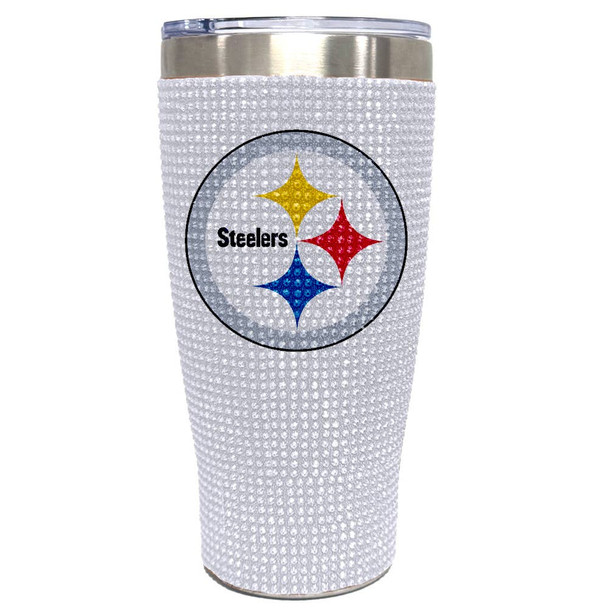 Pittsburgh Steelers 20oz Bling Tumbler