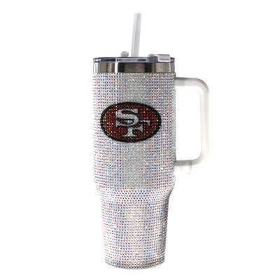 San Francisco 49ers 40oz Bling Tumbler