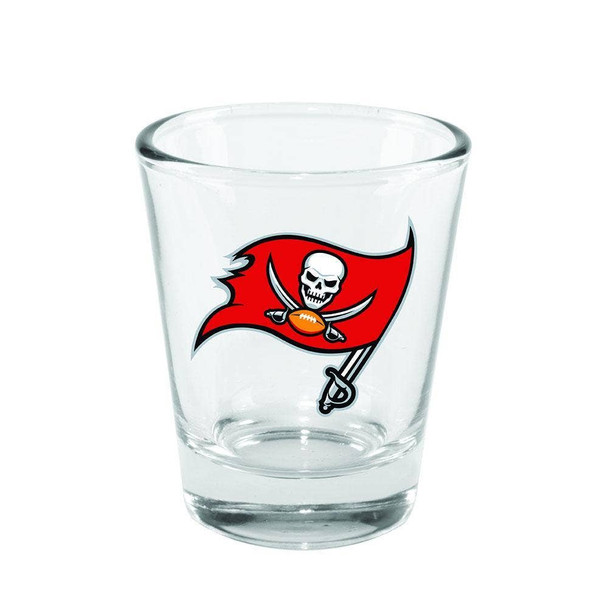 Tampa Bay Buccaneers 2oz Clear Collector Glass