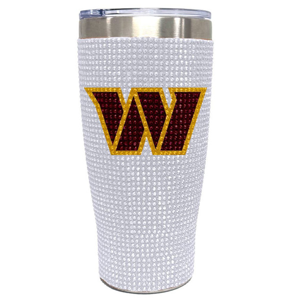Washington Commanders 20oz Bling Tumbler