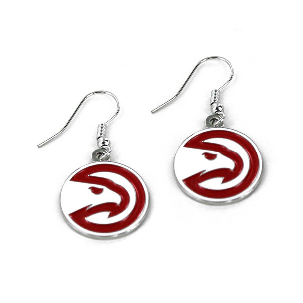 NBA Atlanta Hawks Logo Dangle Earrings