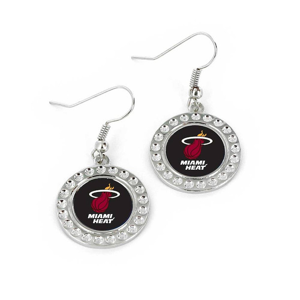 NBA Miami Heat Dimple Earrings