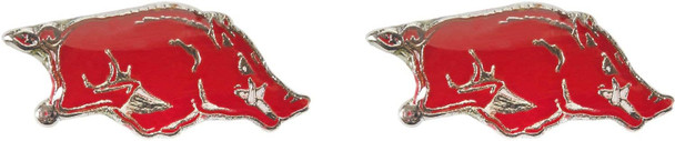 NCAA Arkansas Razorbacks Logo Post Earrings