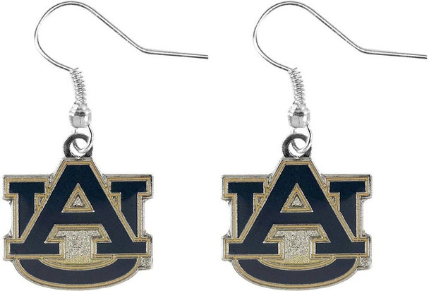 NCAA Auburn Tigers Logo Dangle Earrings