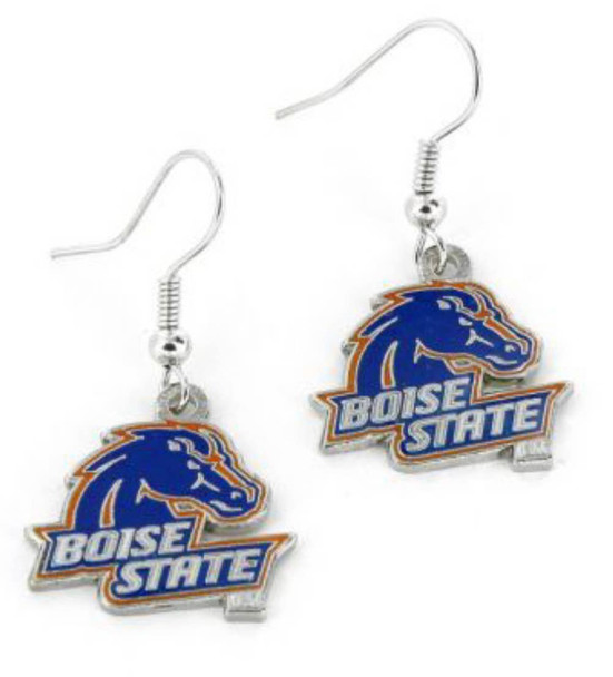 NCAA Boise State Broncos Logo Dangle Earrings