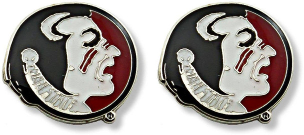 NCAA Florida State Seminoles Logo Post Earrings