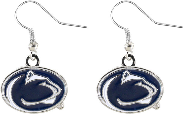 NCAA Penn State Nittany Lions Logo Dangle Earrings