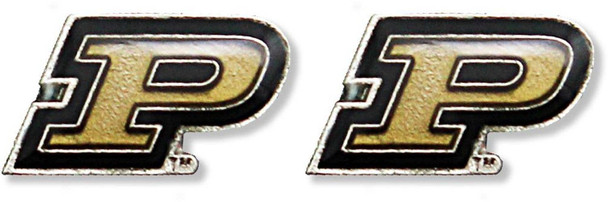 NCAA Purdue Boilermakers Logo Post Earrings
