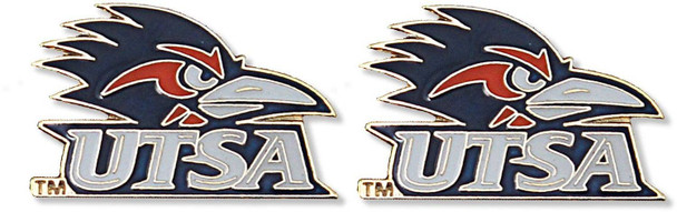 NCAA Texas San Antonio Roadrunners Logo Post Earrings