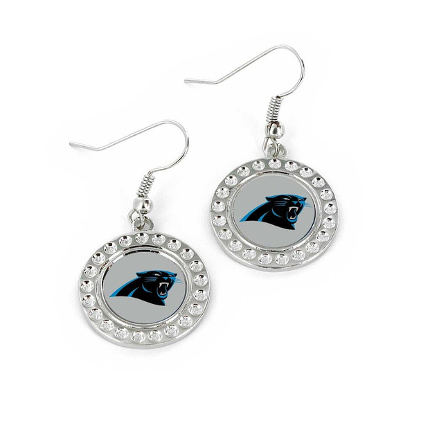 NFL Carolina Panthers Dimple Earrings