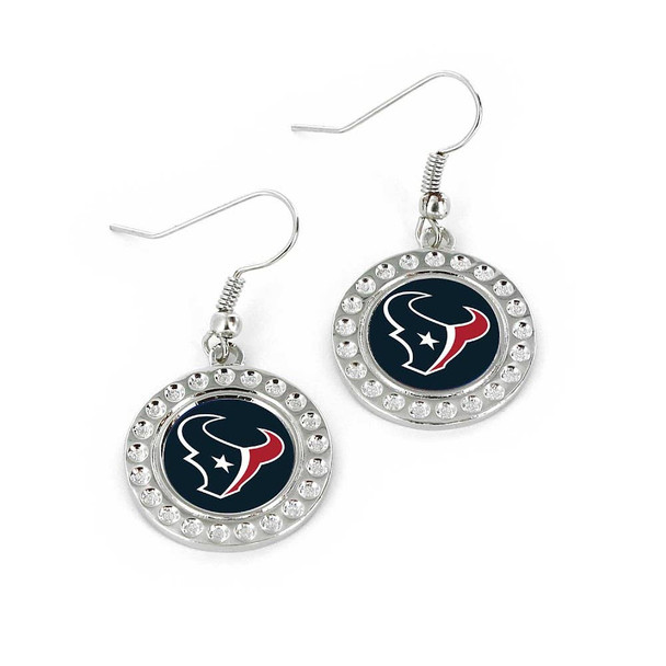 NFL Houston Texans Dimple Earrings