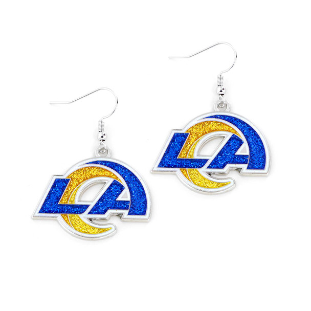 NFL Los Angeles Rams Glitter Dazzle Earrings