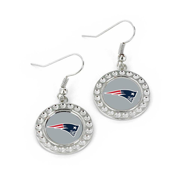 NFL New England Patriots Dimple Earrings