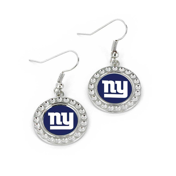 NFL New York Giants Dimple Earrings