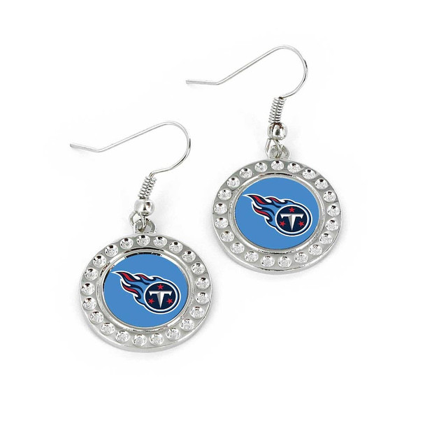 NFL Tennessee Titans Dimple Earrings
