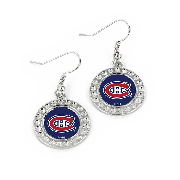 NHL Montreal Canadiens Dimple Earrings