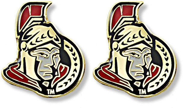 NHL Ottawa Senators Logo Post Earrings