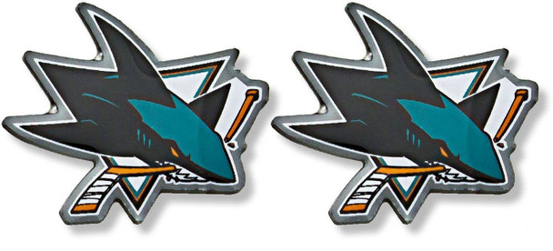 NHL San Jose Sharks Logo Post Earrings