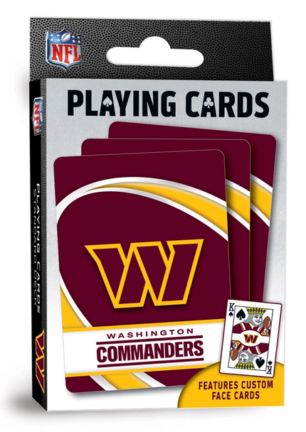 Washington Commanders Playing Cards